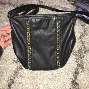 Beautiful black and gold bag